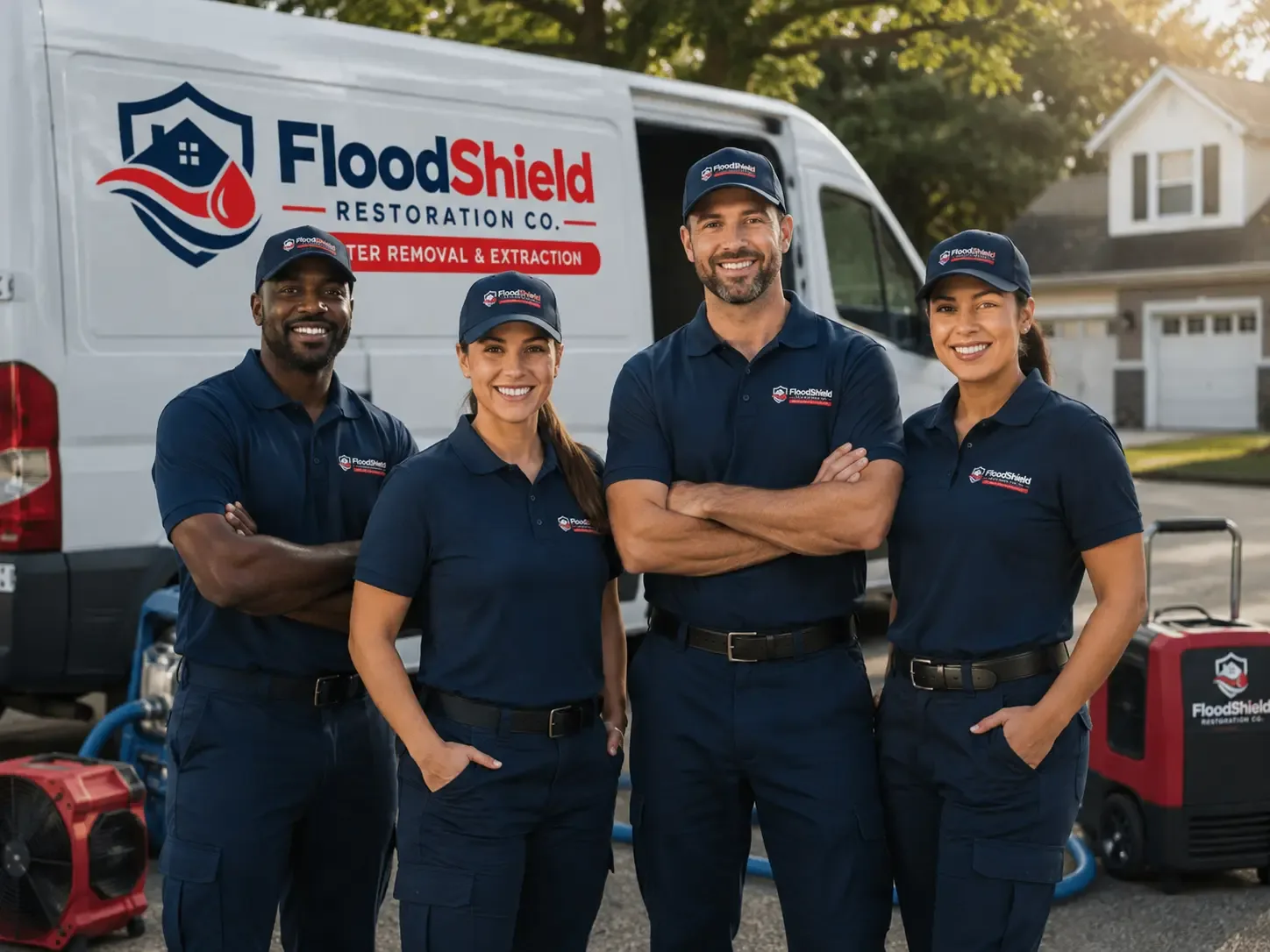 Flood Damage Restoration company in Freeport, OH